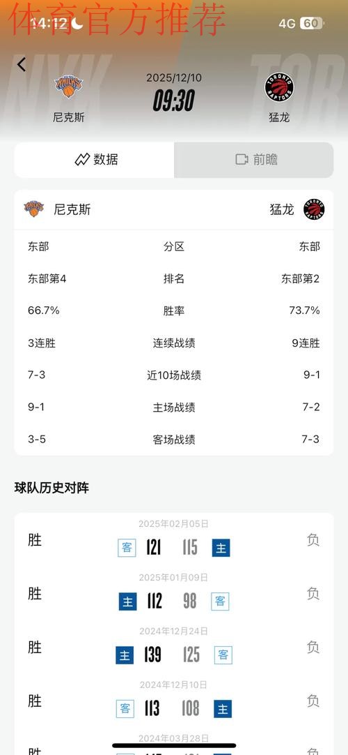 NBA杯12月10日：尼克斯VS猛龙 集锦